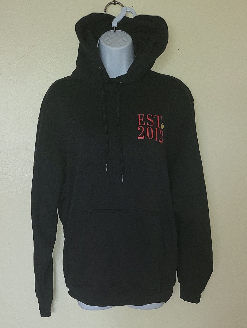 Black EST. 2012 Graphic Hoodie - Men's Pullover